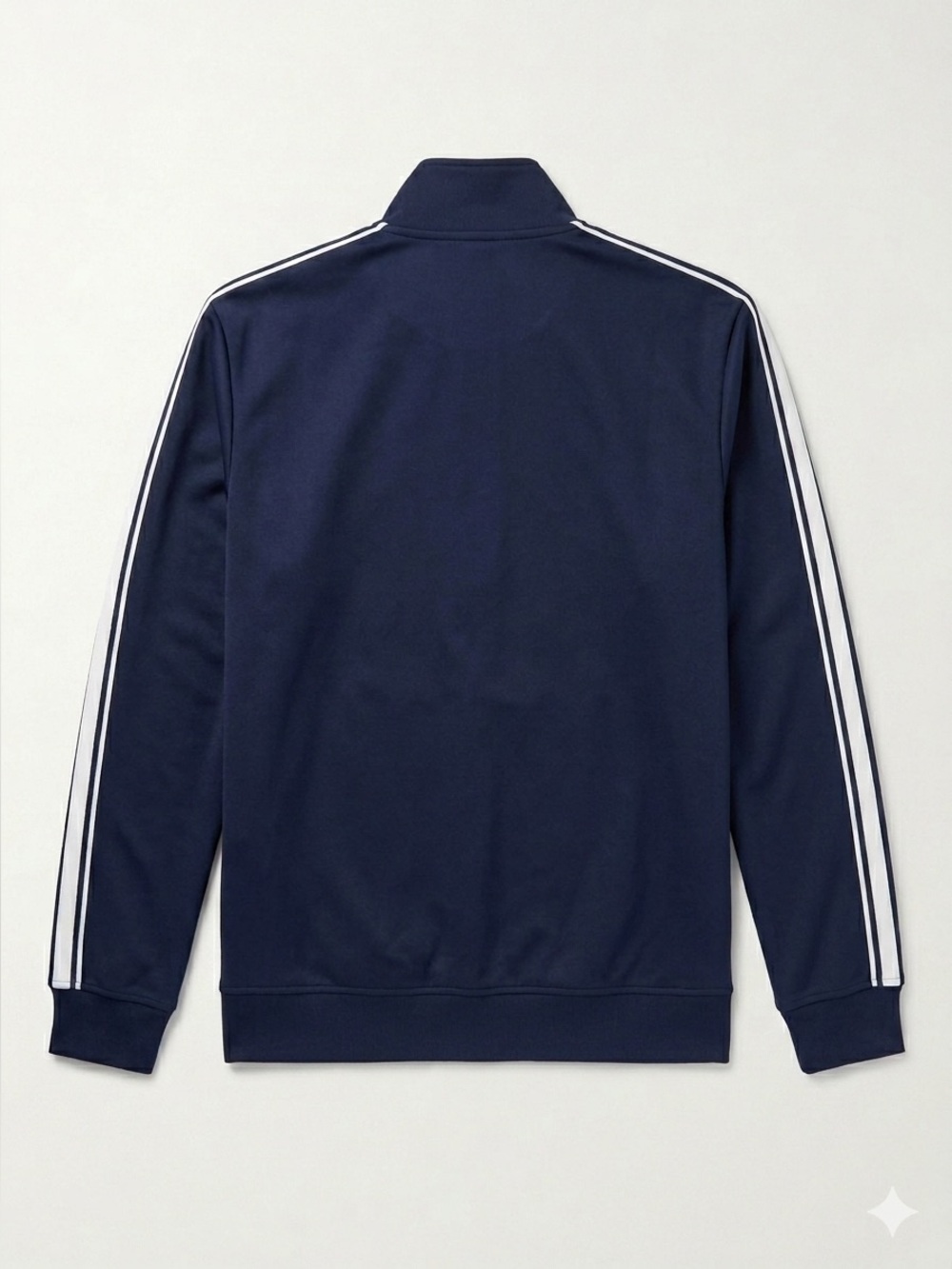 Original Penguin Navy Blue Track Jacket XXL White Sleeve Stripe Full Zip - Picture 4 of 11